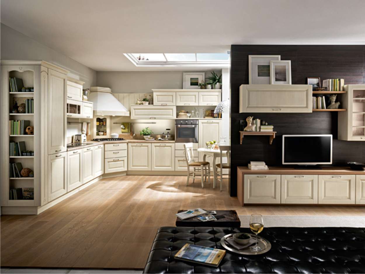 Cucine classiche 9 cucina ad angolo bolghieri