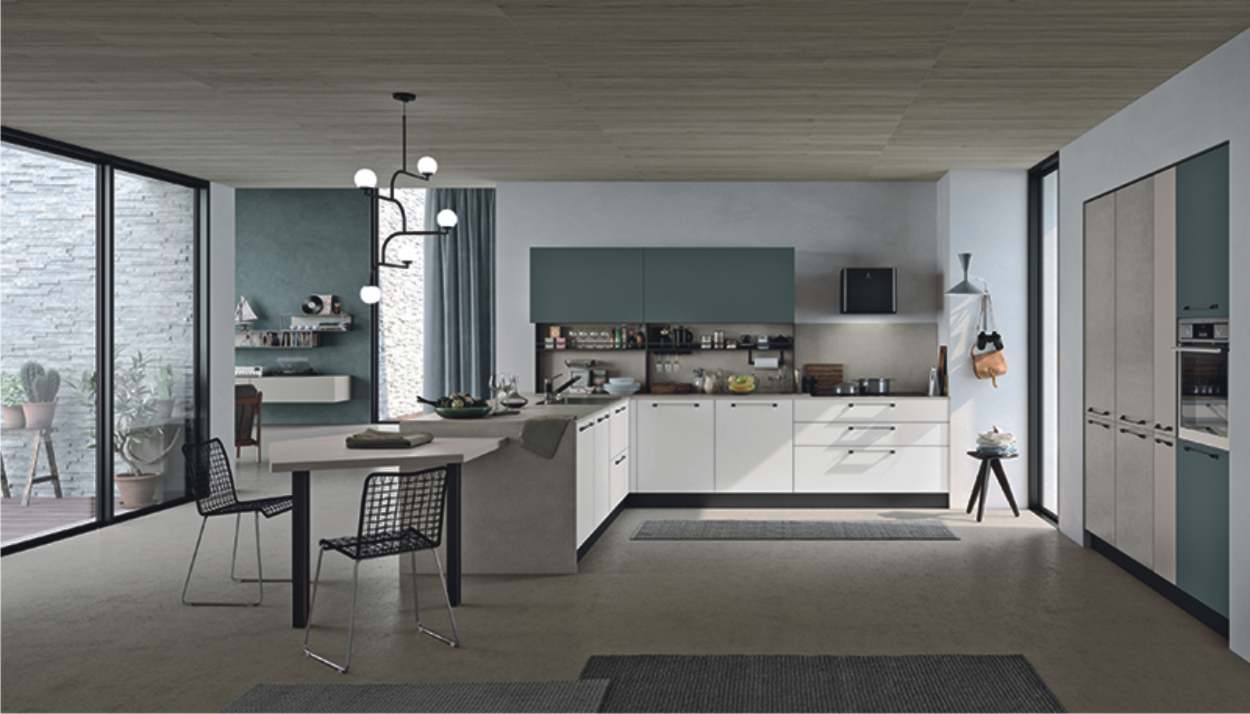 Cucine con penisola 17 cucina infinity penisola