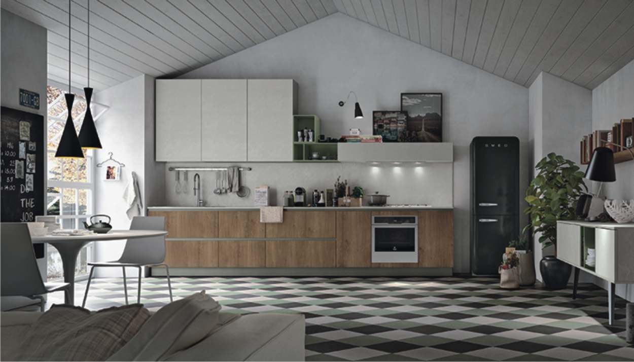 Cucine lineari 28 cucina lineare essenziale