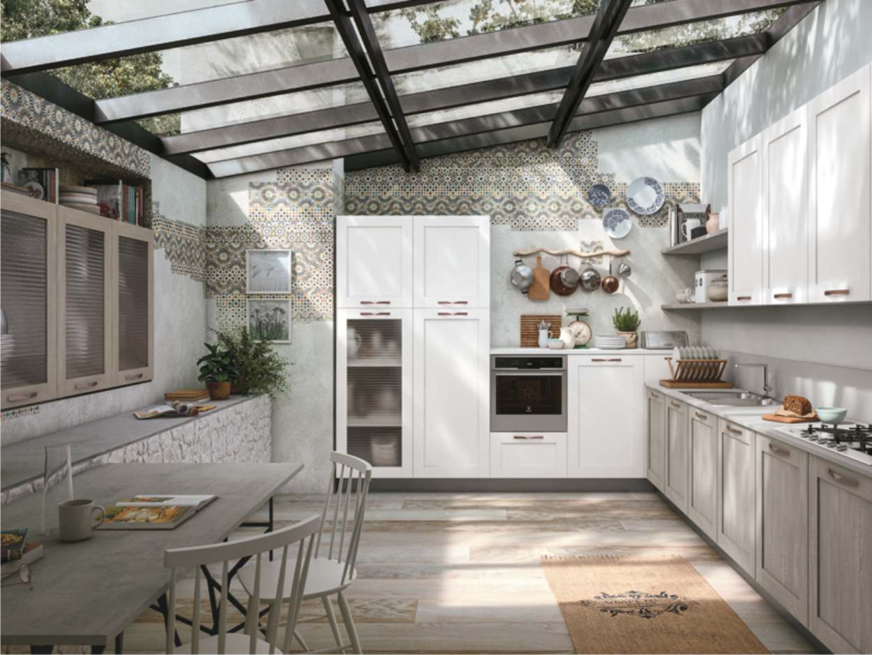 cucina stosa city: angolo a elle