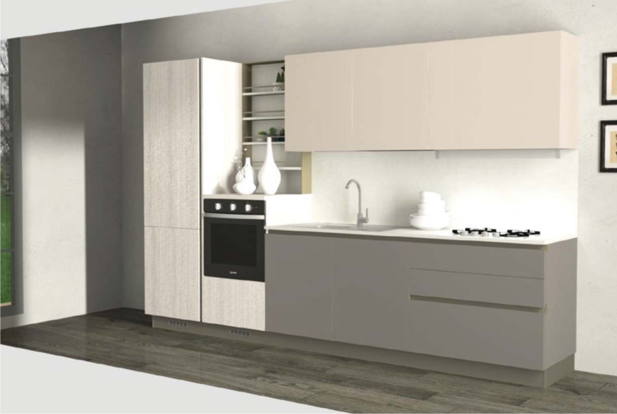 cucina stosa componibile