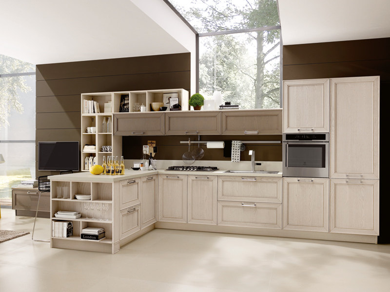 Cucine contemporanee 7 maxim con penisola