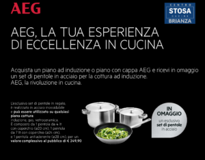 promozione AEG set di pentole