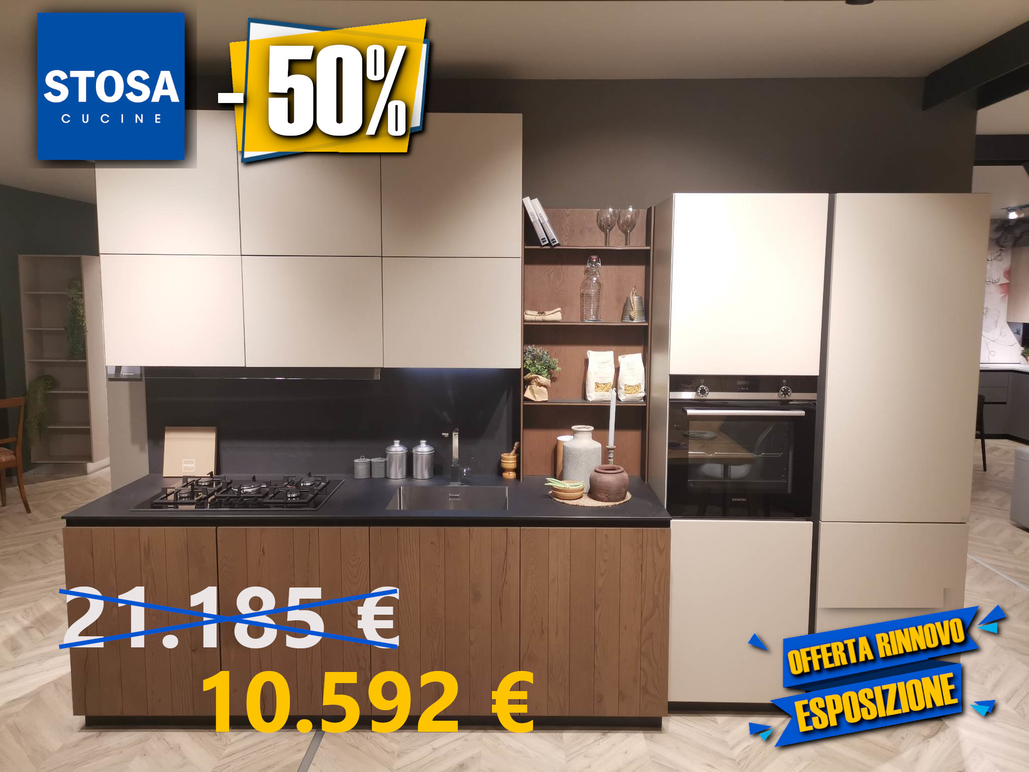 Scopri di più sull'articolo OUTLET cucina NATURAL 01
