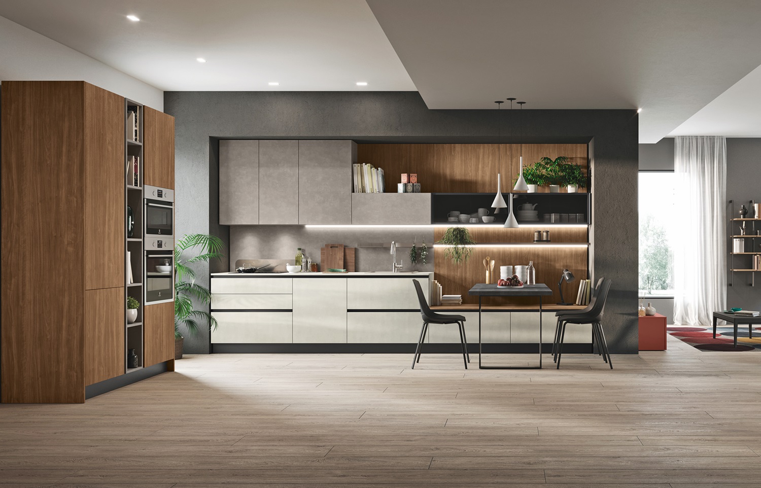 Cucine moderne 14 cucina lineare economica Kaya