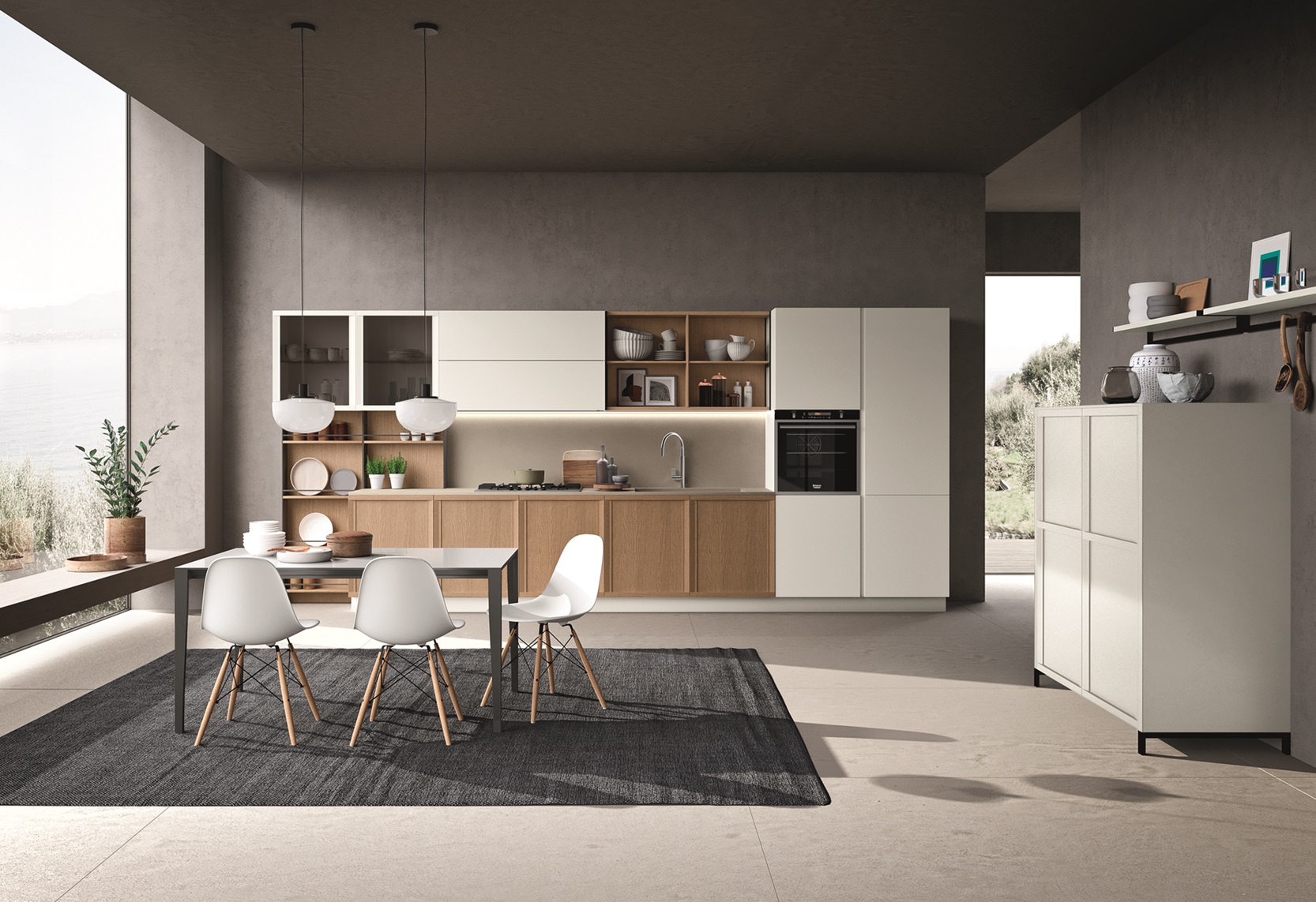 Cucine lineari 11 Cucina lineare Newport