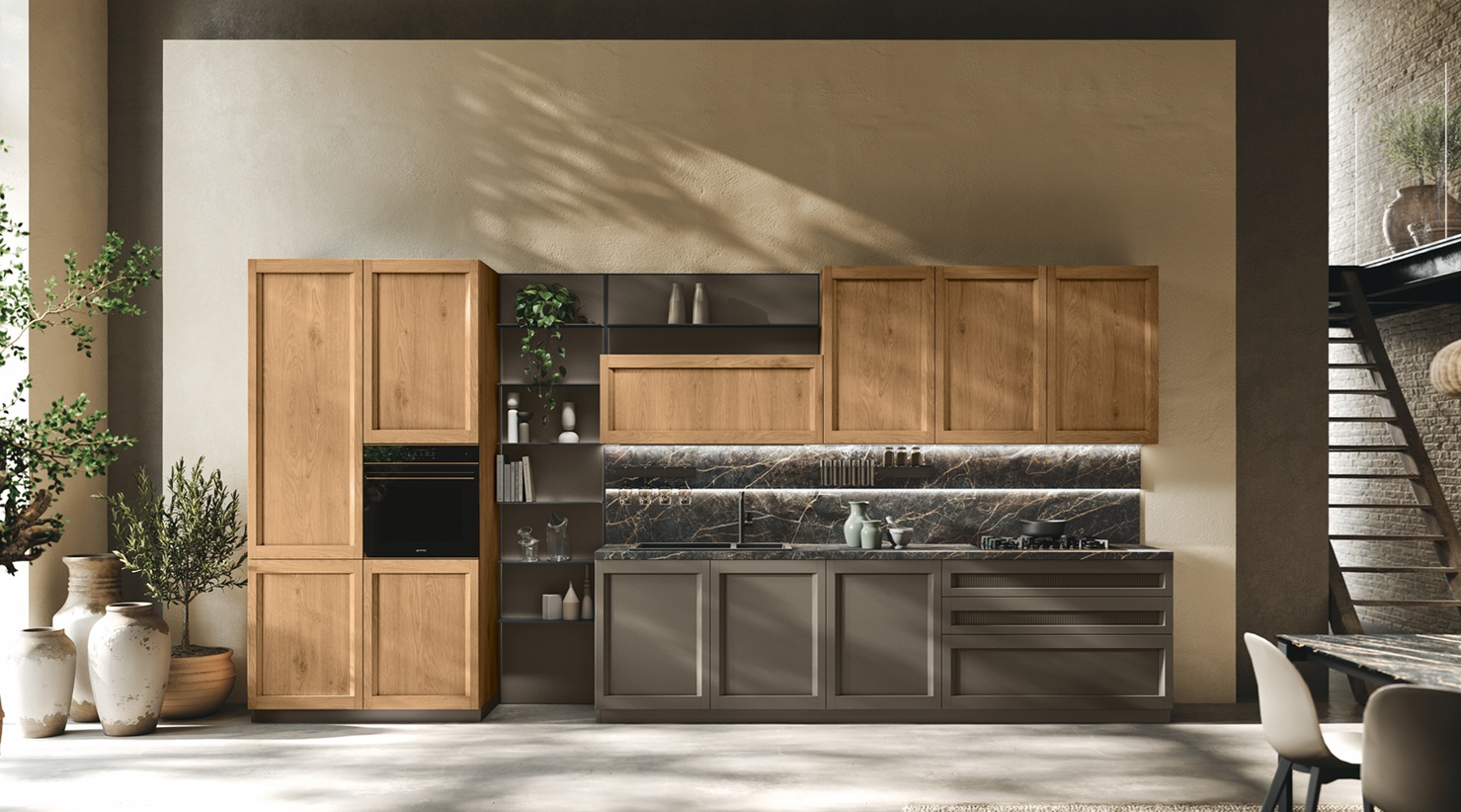 Cucine lineari 5 Cucina Stosa Palio lineare
