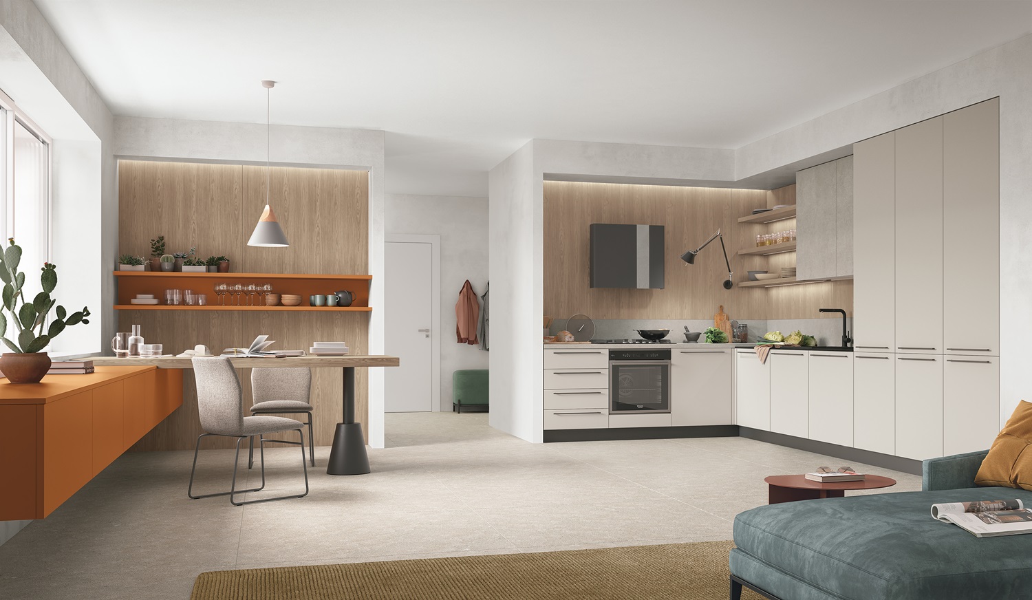 Young: la nuova cucina di Stosa 8 Cucina e living Stosa Young