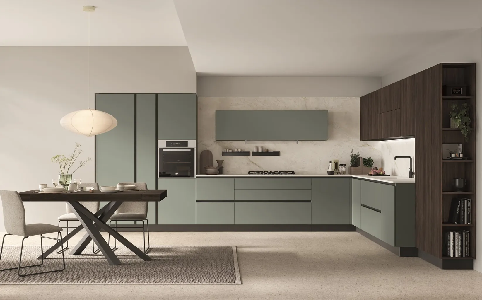 Scopri di più sull'articolo Cucine verdi Stosa: eleganza, stile e personalità per la tua cucina