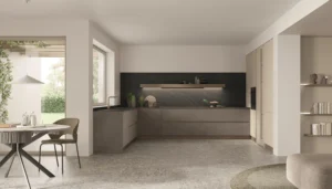 Cucina moderna infinity ad angolo